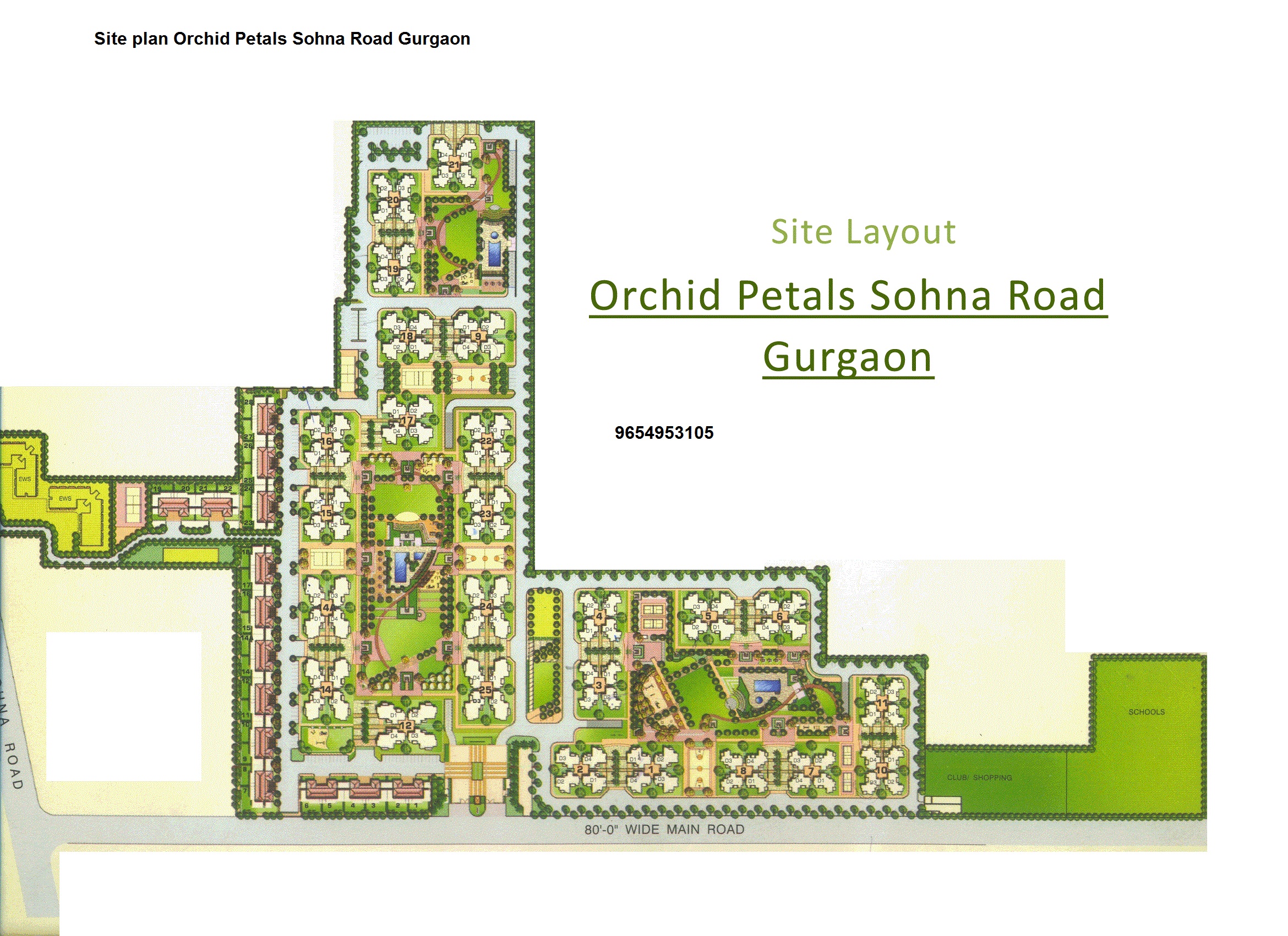 Orchid Petals Gurgaon Ready To Move Apartments Sohna